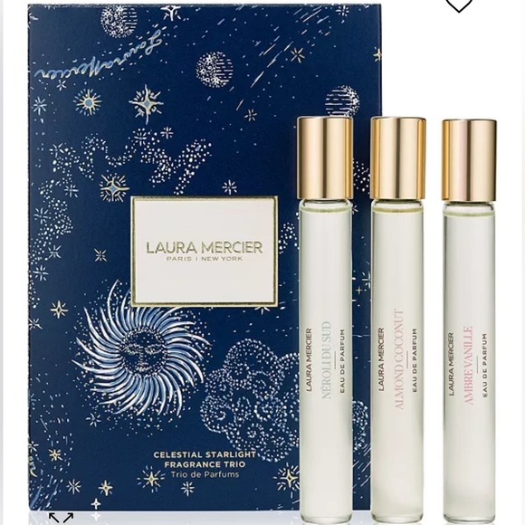 Laura Mercier Celestial starlight fragrance trio NIB